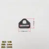 En Stock, Entrega Rápida: Accesorios para equipaje, Hebilla de anillo en D semicircular de plástico, Hebilla ajustable, Hebilla pentagonal para mochila, Hebilla para equipaje, Hebilla de anillo en D de flor de ciruelo