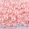 Cuentas Multicolores, Multitamaño, No Porosas, Cuentas Redondas Iridiscentes, Cuentas Decorativas Hechas a Mano para Joyería DIY, Cuentas Redondas, Accesorios de Cuentas Sueltas