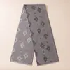 Bufanda Larga de Seda Cepillada de Moda Nueva Primavera/Verano Estilo Pareja Calentador de Cuello Bufanda Envolvente de Cuello de Alta Gama