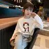 Camiseta de Manga Larga para Niña 2026 Nueva Primavera/Otoño Algodón Puro Capa Base Infantil Niña Elegante Moda Top Tendencia T