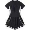 Traje de Baño para Mujer 2026 Modelo Nuevo, que Oculta el Vientre, Adelgazante, de una Sola Pieza, Pierna Cuadrada, Conservador, Adecuado para Piscinas y Aguas Termales, Traje de Baño Profesional de Tallas Grandes