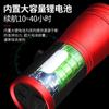 Lâmpada de pesca noturna luz roxa lâmpada de pesca de mesa peixe brilhante lâmpada de pesca de alta potência quatro fontes de luz xenon lanterna de pesca noturna pistola de laser