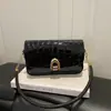 2026 Verano Nueva Moda de Alto Estilo Patrón de Piedra Retro Simple Versátil Bolso Pequeño Cuadrado de Hombro Cruzado