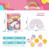Disco de Pintura de Yeso para Niños Simulación DIY con Diseño de Triceratops, Juguete Creativo de Graffiti para Niños y Niñas