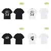 Marca de moda estadounidense Corteiz Camiseta Casual Deportiva Holgada de Manga Corta con Estampado de Barco de Crucero Alcatraz para Pareja