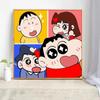 Anime Original Dios rodeando huevo niño diy pintura al óleo digital relleno de color pintado a mano descompresión acuarela pintura al óleo pareja dibujos animados DIY