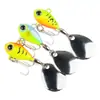 Conjunto de Iscas Submarinas Doudou Vib Spinnerbait Giratório para Pesca em Água Doce e Salgada