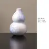 Vaso de Cerâmica Cabaça com Esmalte Cristalizado para Uso Doméstico, Recipiente de Arranjo de Flores de Alto Valor, Vaso de Flores Hidropônico, Decoração de Casa, High-End