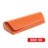 E88 Estuche de cuero PU para gafas compresión creativo caja para ojos pequeño botón magnético a presión caja para gafas de miopía logo personalizado