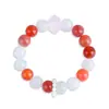 Pulsera de Ágata de Cristal Natural de Venta Caliente Jade de Tianshan Pulsera de Múltiples Gemas para Yoga para Hombres y Mujeres Juguetes Culturales de Lugares Escénicos Fuente Mayorista