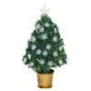 Nuevo Árbol de Navidad con Crisantemos de Colores, Árbol de Navidad Iluminado para Celebraciones Navideñas, Accesorios de Decoración para Ventanas de Centros Comerciales y Hoteles