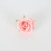 Cabeza de rosa de simulación pequeña de París para coche de boda DIY, joyería para pastel, decoración de pared de rosas, flores, flores artificiales al por mayor