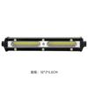 Lámpara LED brillante COB de dos agujeros, carcasa metálica de aluminio, máscara resistente a caídas de PC, luz de trabajo LED