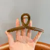 Pinza para el cabello de alta gama estilo coreano para mujer, Pinza de tiburón versátil para el cabello, Pasador grande de lujo