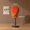 Maniquí de Cabeza para Peluca Soporte de Exhibición de Sombreros de Espuma Perchero para Bufandas Soporte para Sombreros Perchero para Bufandas Tienda de Ropa para Mujer Maniquí de Cabeza con Pines