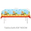 Popular Set de Vajilla para Fiesta Temática de Moana de Amazon, Banderín, Plato de Papel, Accesorios de Decoración de Cumpleaños