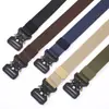 Cinturón Cobra para Hombre Cinturón Táctico Cinturón de Nylon para Exteriores con Hebilla Cinturón de Lona para Hombre de Longitud Fija