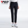 Los pantalones de golf PGM para mujer, de tejido deportivo, son bastante anchos y elegantes, pantalones con abertura y LOGO colorido.