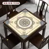 Diretamente do Fabricante, Tapetes Quadrados para Casa Atacado que são Resistentes a Manchas e Fáceis de Manter, Antiderrapantes e Redutores de Ruído, Adequados para Salas de Xadrez e Cartas, Toalhas de Mesa para Mesas de Jogo de Fichas