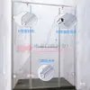 Porta de Vidro para Box de Banheiro em Forma de Diamante Batente de Água Tira de Sucção Conjunto Completo Tiras de Vedação Acessórios para Banheiro Conjunto Completo Borda de Borracha para Vaso Sanitário