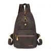 Nueva Mochila de Moda para Mujer, Bolso Cruzado, Mochila Multiusos para Mujer, Bolso de Pecho Deportivo Retro de Gama Alta, Mochila Casual