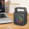 Sing-E Zqs1372 Altavoz Bluetooth Portátil Mini Popular de 3 pulgadas con Graves para Mano Altavoz para Videojuegos