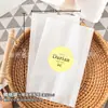 Bolsa de Embalaje para Pan de Hielo Papel de Algodón Blanco Película Interior Impermeable Refrigerada Red de Sellado Máquina de Horneado Bolsa de Papel para Tostadas Rebanadas
