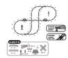 Tren de Juguete Eléctrico a Vapor Retro Transfronterizo con Vías, Vagones a Juego y Accesorios de Locomotora para Niños