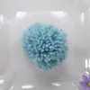 Pelota de Felpa Estándar de Lana de 7 cm Pelota DIY Hecha a Mano Accesorios para Ropa Caja Bufanda Accesorios para Zapatos y Sombreros 1 Pieza