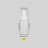 Botella de Spray Transparente 10 30 50 100ml Plástico Botella Pequeña con Spray Alcohol Líquido Dispensador Botella Pequeña Herramienta de Hidratación
