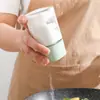Garrafa de Tempero para Cozinha Tipo Pressão Pote de Sal Garrafa de Sal Quantitativa Dispensador de Sal Medidor Garrafa de Condimento Vidro À Prova de Umidade Garrafa de Tempero