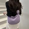 Bolso de pana para mujer estilo nuevo 2025, Bolso dumpling moderno y versátil, Bolso de suegra de alta calidad, Bolso bandolera casual retro