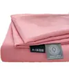 Estilo Nuevo Sábana de Algodón Lavado Pieza Única Juego de Sábanas para Dormitorio Cubierta de Cama Color Sólido Simple Antideslizante Venta al por Mayor de Fábrica