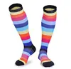 Calcetines Elásticos Amazon Ciclismo Tubo Largo Calcetines de Compresión Hombres y Mujeres Pantorrilla Exterior Fitness Running Deportes Calcetines de Presión