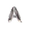 Globo de aluminio de 16 pulgadas con letras A a Z para decoración de bodas y celebraciones.