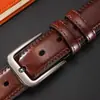 Nuevo Cinturón de Amazon para Hombres, Jóvenes, Simple, Versátil, Moderno, a la Moda, Cinturón de Pantalón con Hebilla de Pin, Negocios de Mediana Edad, Ocio de Alta Gama
