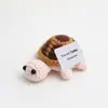 Pendente fofo de tricô de lã feito à mão tartaruga de crochê enviar amigos presente criativo boneca de crochê boneca