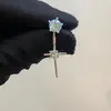 Nuevos Pendientes de Aro Huazi Originales Pequeños Multicolores para Mujer