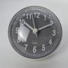 Reloj de Pared Mini Impermeable de Cuarzo para Baño de 7.5cm Cocina Inodoro Reloj con Ventosa Dibujo Animado Elegante Modelo Nuevo