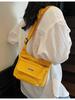 Bolso de Lona Transfronterizo para Mujer Verano 2025 Nuevo Nicho Versátil Hombro Bandolera Bolso Cuadrado Pequeño Popular de Este Año