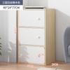 Gabinete de Almacenamiento Doméstico Librero a Prueba de Polvo con Puerta Estantería Estante de Almacenamiento de Pie Espacio Estrecho Sala de Estar Vitrina
