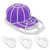 Lavador de Gorras Limpiador de Gorras de Béisbol Lavador de Gorras Colgador de Gorras Cesta de Lavandería Soporte Bastidor para Lavadora