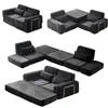 Exportación Transfronteriza de Módulos de Sofá Cama, Sofá Comprimido al Vacío, Juego de Sofás Estilo Japonés para Apartamentos Pequeños en Sala de Estar, Sofá de Tela