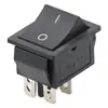 KCD4-201N interruptor tipo barco fonte de alimentação interruptor de mudança 4 pinos 2 posições cobre com luz alta potência