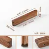 Manijas de Madera de Nogal, Gabinetes de Cajones de Madera Maciza, Puertas de Gabinete de Madera, Manijas de Armario de Madera Natural, Gabinetes de Madera, Minimalista Estilo Japonés