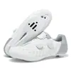 Zapatos de Ciclismo Nuevo Modelo Transfronterizos, Zapatos con Traba para Bicicleta de Carretera para Hombre y Mujer, Zapatos Transpirables de Suela Dura Antideslizantes para Bicicleta de Montaña
