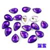 Acrílico Não Poroso Gota Ponta Fundo Diamante 13X18Mm Material Strass Beleza Celular Roupas Diamante Acessórios DIY