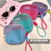 Bolsa Transparente Diversa para Viajes y Exteriores, Bolsa de Tofu de Colores, Bolsa de Malla Ultraligera, Multifuncional, Duradera, Gran Capacidad