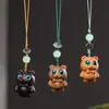 Sándalo Verde y Sándalo Rojo Varios Colgantes para Teléfono Móvil Accesorios para Llavero Joyería Sándalo Doce Constelaciones Accesorios para Armar Colgantes