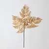 Flores Artificiais de Plástico Dourado, Lingotes de Ouro, Folhas de Ginkgo, Hortênsias de Madeira, Suprimentos para o Festival da Primavera, Flores de Véspera de Ano Novo, Baldes da Fortuna, Arranjos de Flores e Materiais